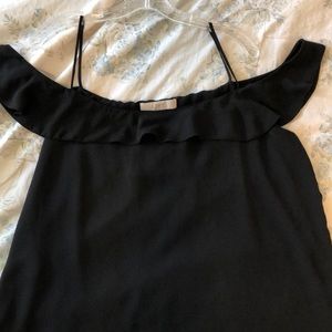Ann Taylor Loft cold shoulder shirt